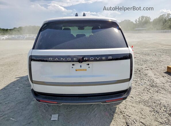 SALKP9E90SA275308 2025 LAND ROVER RANGE White Вид ззаду