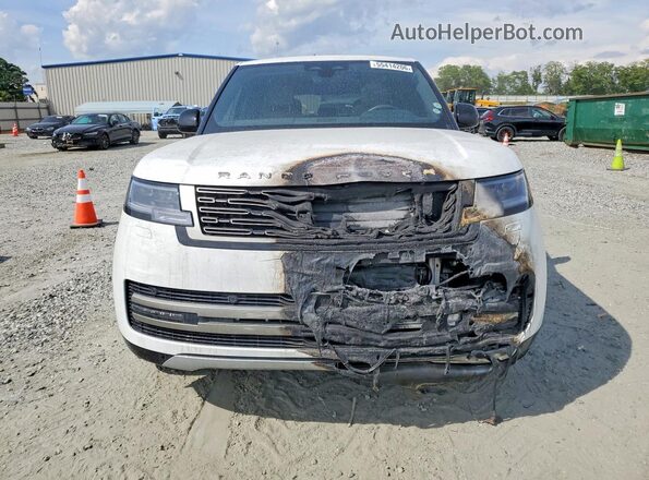 SALKP9E90SA275308 2025 LAND ROVER RANGE White Вид спереду