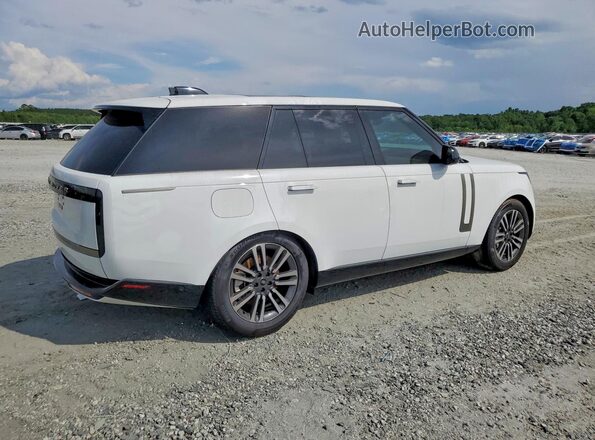 SALKP9E90SA275308 2025 LAND ROVER RANGE White Задня права чверть