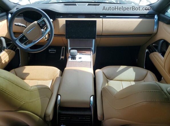 SALKP9E90SA275308 2025 LAND ROVER RANGE White Вид панелі приладів