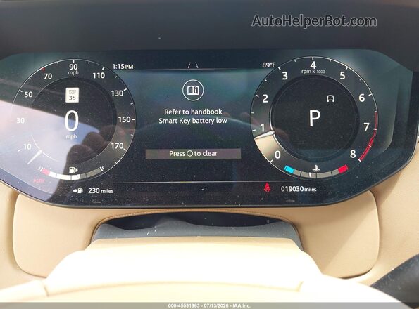 SALKP9E92SA296631 2025 LAND ROVER RANGE ROVER Зеленый Вид задних сидений