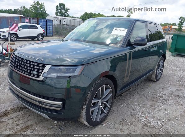 SALKP9E92SA296631 2025 LAND ROVER RANGE ROVER Зеленый Передняя левая четверть