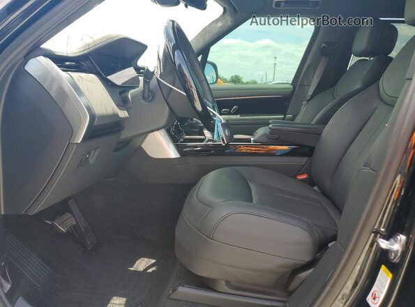 SALKP9F40PA055564 2023 LAND ROVER RANGE Black წინა სალონის ხედი