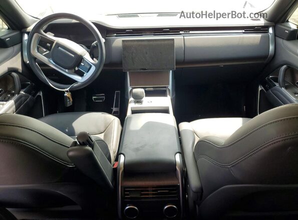SALKP9F46SA297722 2025 LAND ROVER RANGE Silver Вид панелі приладів