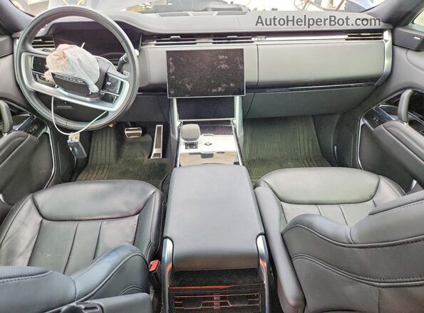 SALKP9F4XSA258762 2025 LAND ROVER RANGE Black Առջևի վահանակի տեսք