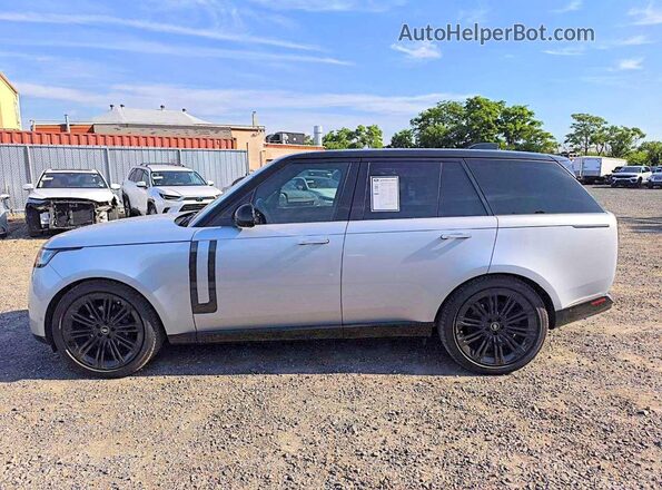 SALKP9FU0SA305068 2025 LAND ROVER RANGE Silver Widok naklejki z numerem VIN