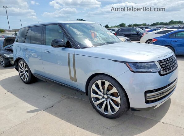 SALKP9FU1SA322493 2025 LAND ROVER RANGE Blue Передня права чверть