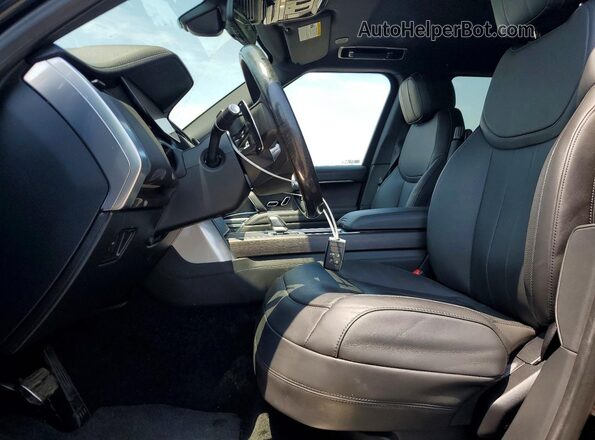 SALKP9FU3SA277105 2025 LAND ROVER RANGE Черный Вид салона спереди