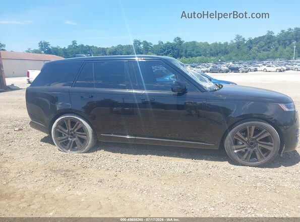 SALKP9FU4NA001598 2022 LAND ROVER NEW RANGE ROVER Black უკანა სალონის ხედი