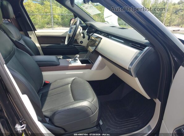SALKP9FU5RA215845 2024 LAND ROVER RANGE ROVER Black წინა სალონის ხედი