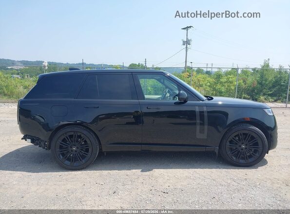 SALKP9FU5RA215845 2024 LAND ROVER RANGE ROVER Black უკანა სალონის ხედი