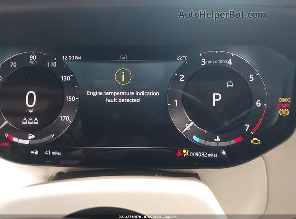 SALKP9FU7RA238382 2024 LAND ROVER RANGE ROVER Black Widok tylnych siedzeń