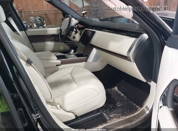 SALKP9FU7RA238382 2024 LAND ROVER RANGE ROVER Black Widok wnętrza z przodu