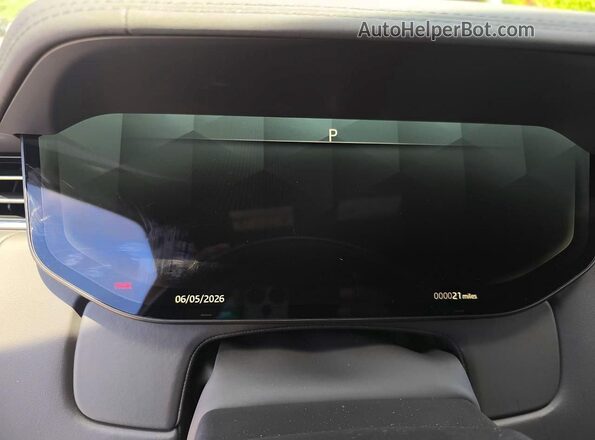 SALKP9FU7TA353572 2026 LAND ROVER RANGE Gray Dashboard view