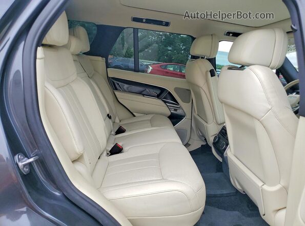 SALKP9FU9PA019050 2023 LAND ROVER RANGE Серый Вид задней части салона