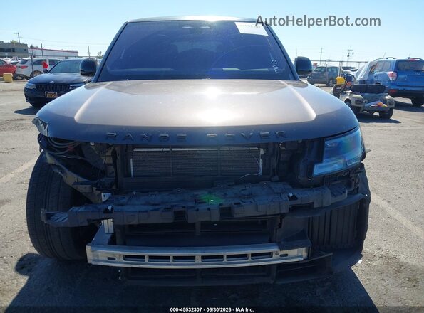 SALKPBE78PA052611 2023 LAND ROVER RANGE ROVER Коричневый Вид задней части салона