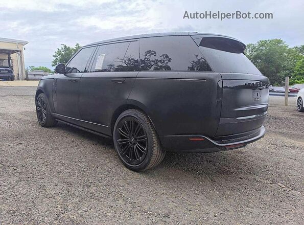 SALKPBE79PA057638 2023 LAND ROVER RANGE Black Trasero izquierdo