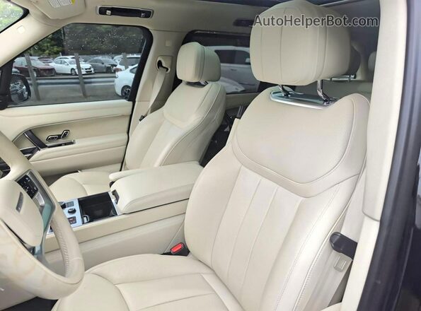 SALKPBE79PA057638 2023 LAND ROVER RANGE Black Vista de los asientos traseros