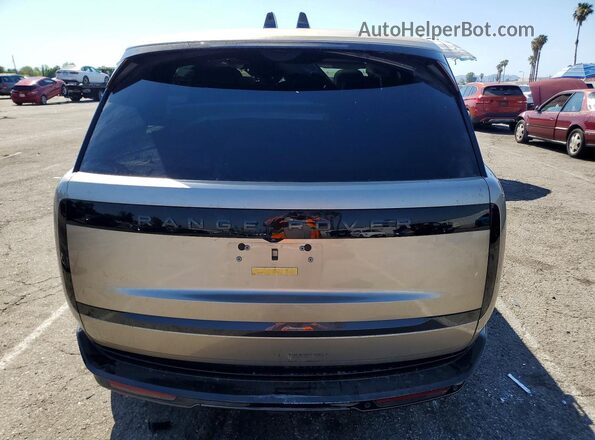 SALKPBE91SA312924 2025 LAND ROVER RANGE Tan Rear view