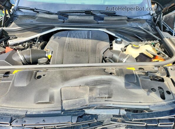 SALKPBE93RA220711 2024 LAND ROVER RANGE Black ძრავის განყოფილების ხედი