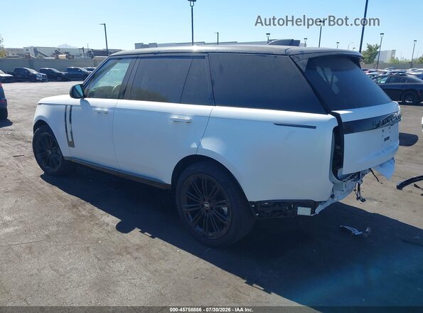 SALKPBE93SA290845 2025 LAND ROVER RANGE ROVER Белый Задняя левая четверть