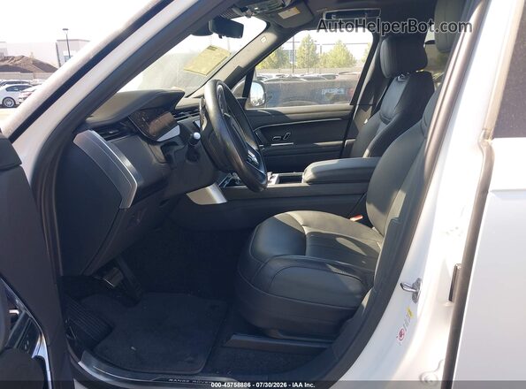 SALKPBE93SA290845 2025 LAND ROVER RANGE ROVER Белый Вид салона спереди