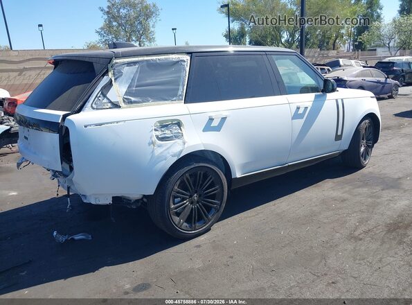 SALKPBE93SA290845 2025 LAND ROVER RANGE ROVER Белый Задняя правая четверть