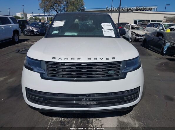 SALKPBE93SA290845 2025 LAND ROVER RANGE ROVER Белый Вид задней части салона