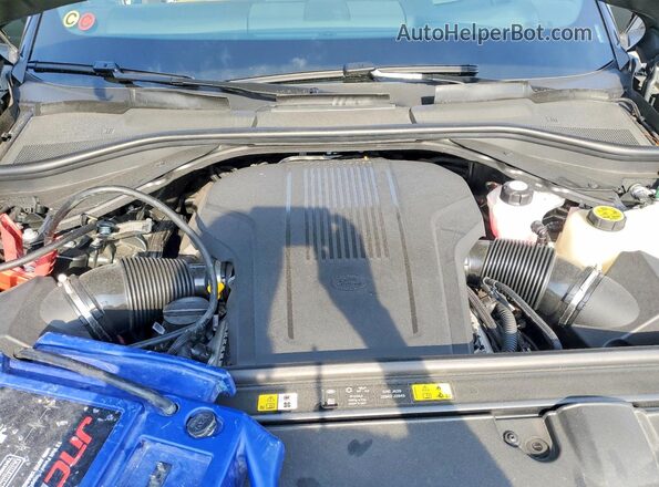SALKPBE94SA312805 2025 LAND ROVER RANGE Green ძრავის განყოფილების ხედი