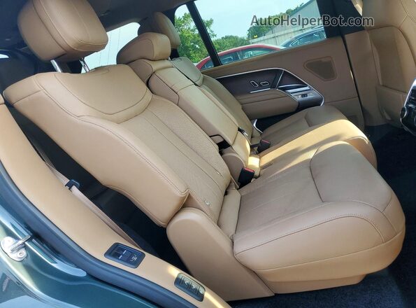 SALKPBE94SA312805 2025 LAND ROVER RANGE Green უკანა სალონის ხედი