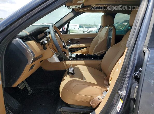 SALKPBFU2RA252584 2024 LAND ROVER RANGE Gray Widok wnętrza z przodu