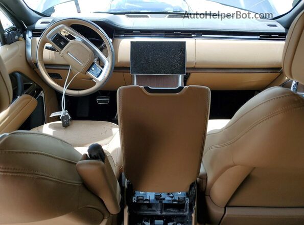 SALKPBFU2RA252584 2024 LAND ROVER RANGE Gray Widok deski rozdzielczej