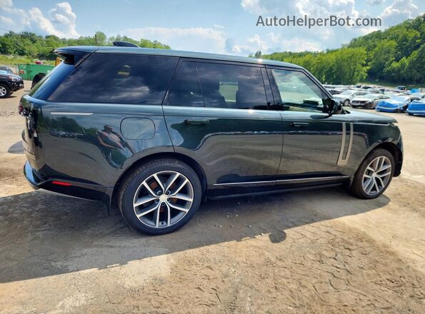 SALKPBFU4SA314248 2025 LAND ROVER RANGE Зеленый Задняя правая четверть