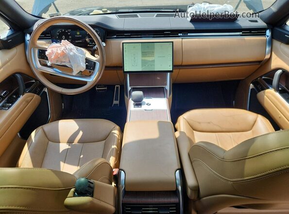 SALKPBFU4SA314248 2025 LAND ROVER RANGE Зеленый Вид панели приборов