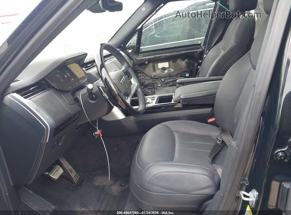 SALKPBFU6PA043099 2023 LAND ROVER RANGE ROVER Black Вид салону спереду