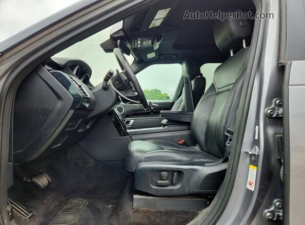 SALRG2RV0L2425331 2020 LAND ROVER DISCOVERY Gray Widok wnętrza z przodu