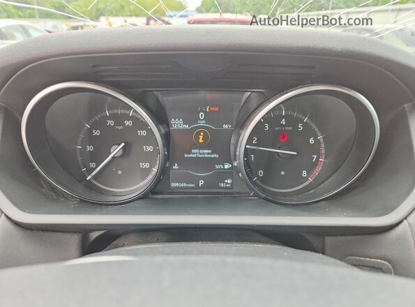 SALRG2RV0L2425331 2020 LAND ROVER DISCOVERY Gray Widok zestawu wskaźników