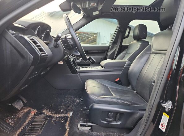 SALRG2RV1L2423037 2020 LAND ROVER DISCOVERY Черный Вид салона спереди