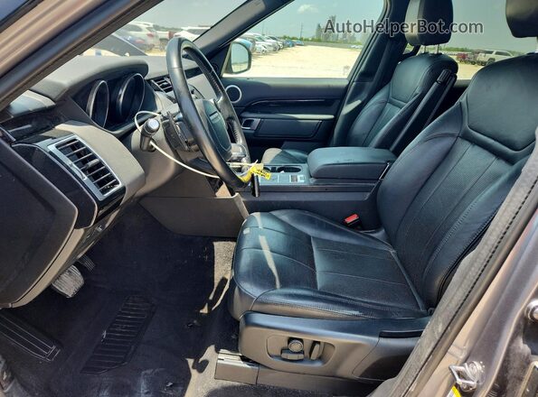 SALRG2RV5L2424028 2020 LAND ROVER DISCOVERY Gray Widok wnętrza z przodu