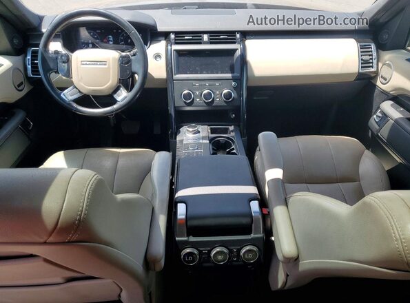 SALRG2RV6K2404191 2019 LAND ROVER DISCOVERY Черный Вид панели приборов