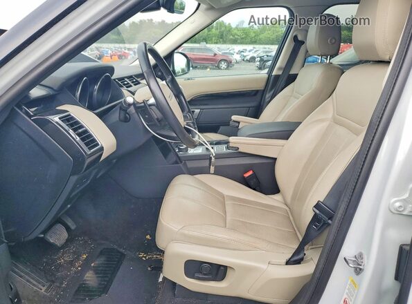 SALRG2RV8L2431314 2020 LAND ROVER DISCOVERY Белый Вид салона спереди