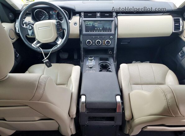 SALRG2RV8L2431314 2020 LAND ROVER DISCOVERY Белый Вид панели приборов