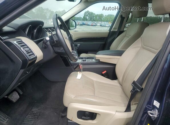 SALRG2RV9JA069366 2018 LAND ROVER DISCOVERY Синий Вид салона спереди