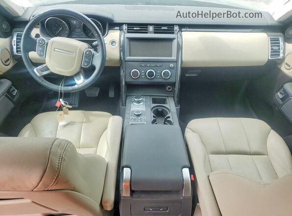 SALRG2RV9JA069366 2018 LAND ROVER DISCOVERY Синий Вид панели приборов