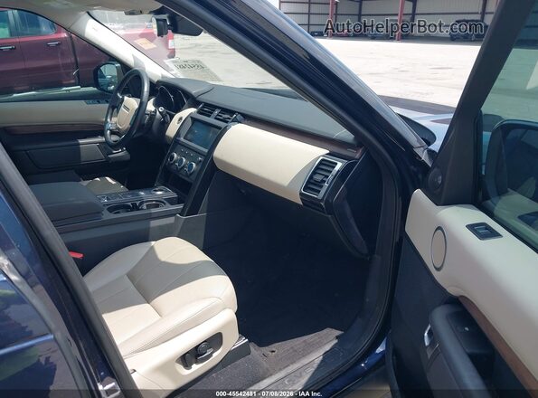 SALRG2RV9K2406887 2019 LAND ROVER DISCOVERY Blue Front interior view