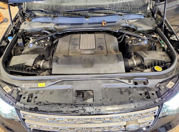 SALRG2RV9L2433007 2020 LAND ROVER DISCOVERY Black Vista del compartimento del motor