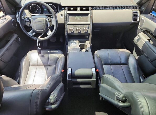 SALRG2RVXL2423117 2020 LAND ROVER DISCOVERY Black Առջևի վահանակի տեսք
