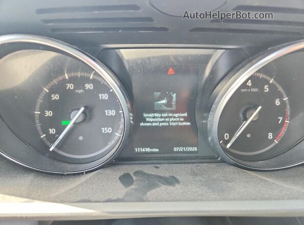 SALRG2RVXL2423117 2020 LAND ROVER DISCOVERY Black Սարքավորումների վահանակի տեսք