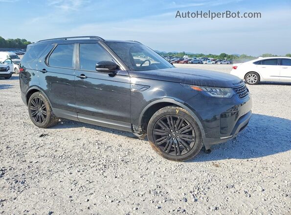 SALRHBBKXHA044175 2017 LAND ROVER DISCOVERY Black Przód prawy