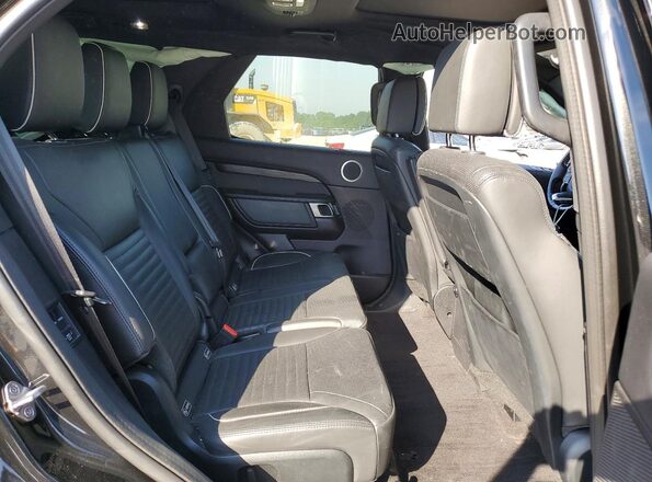 SALRHBBKXHA044175 2017 LAND ROVER DISCOVERY Black Widok wnętrza z tyłu